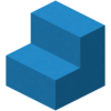 Light Blue Concrete Stairs